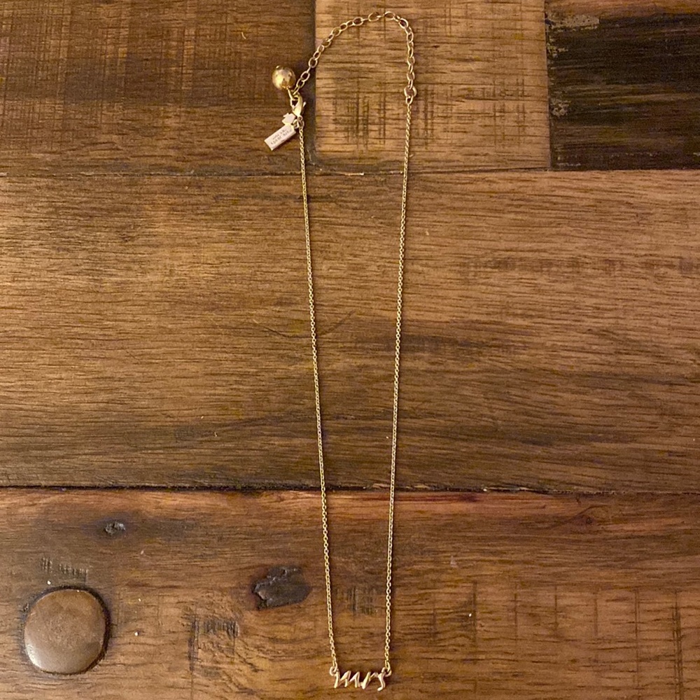 Kate Spade “mrs” Necklace